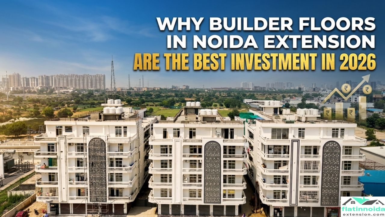 Why Builder Floors in Noida Extension Are the Best Investment in 2026