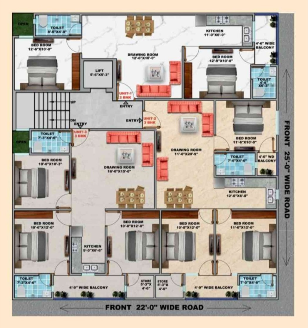 Casa View Apartment Site Plan 