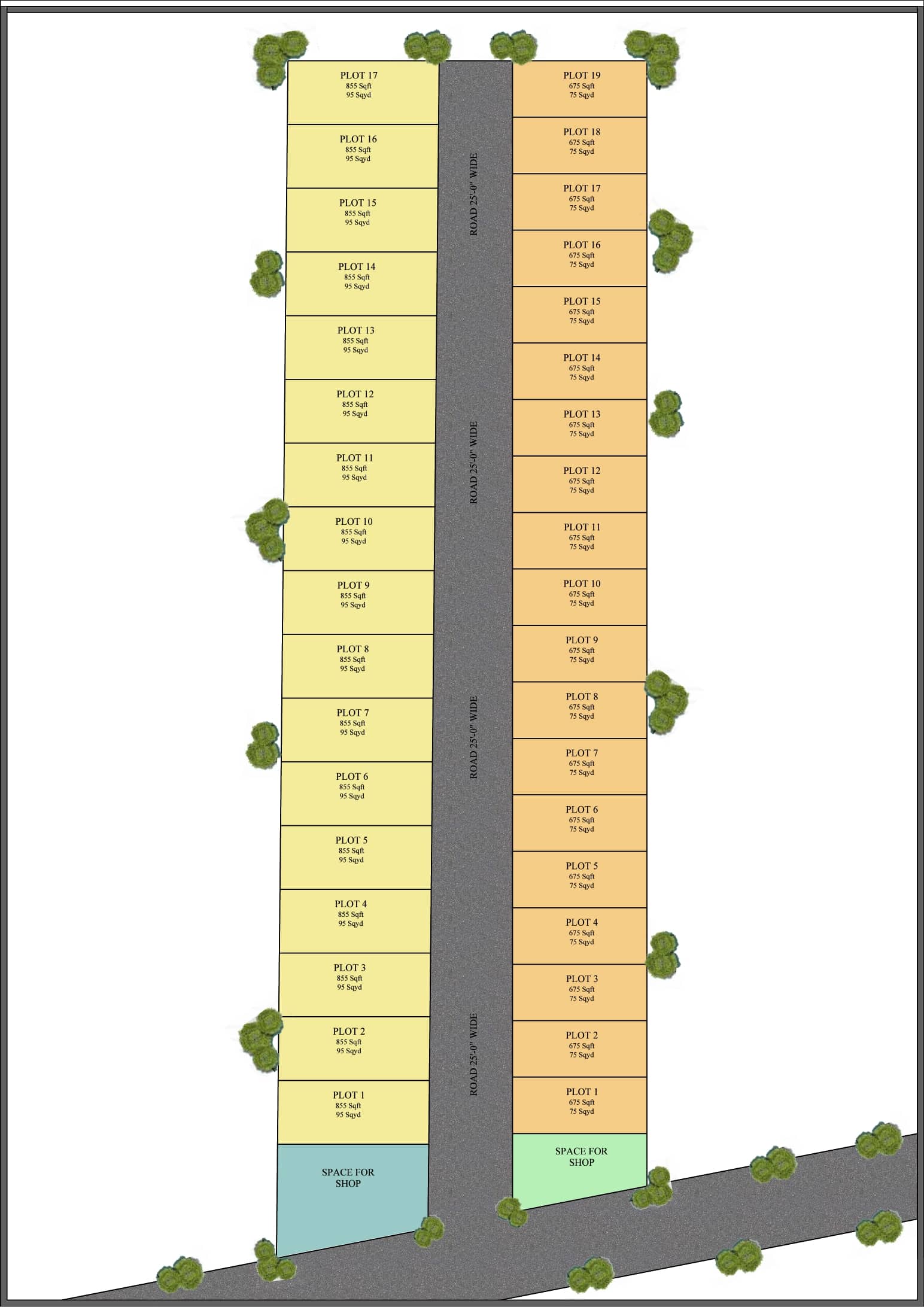  Krishna Orchid Villas Site Plan 