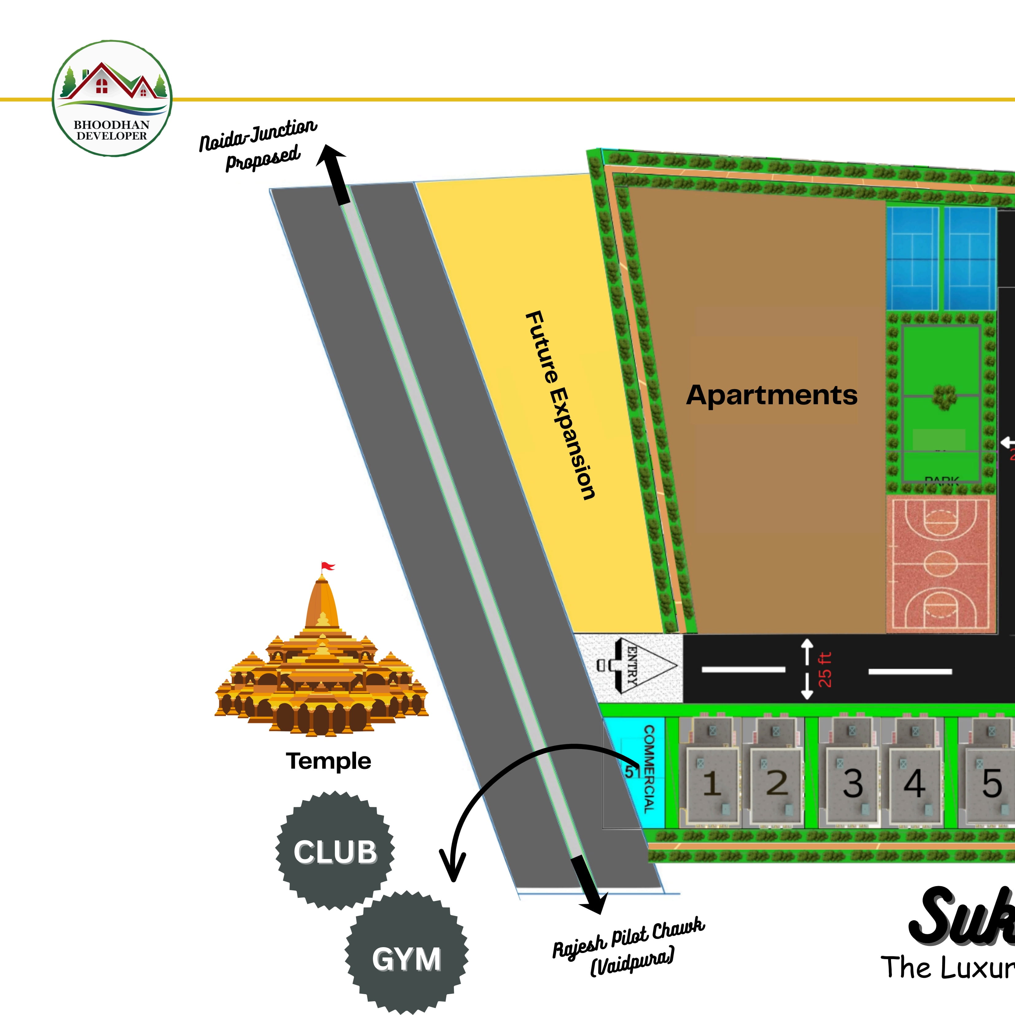  Sukoon Villas Site Plan 
