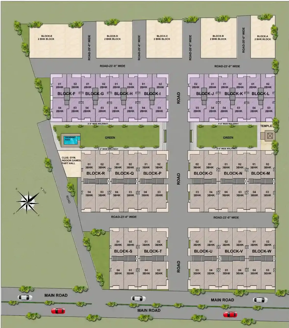 Vihaan Green Heaven Site Plan 
